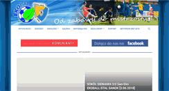 Desktop Screenshot of ekoball.pl